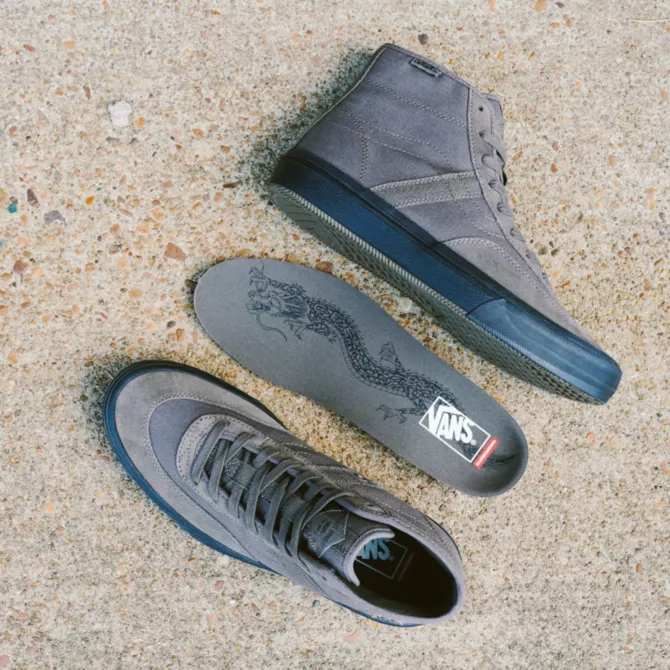 Vans Crockett High (Bungee Cord/Black) | Refuge Skateboard Shop