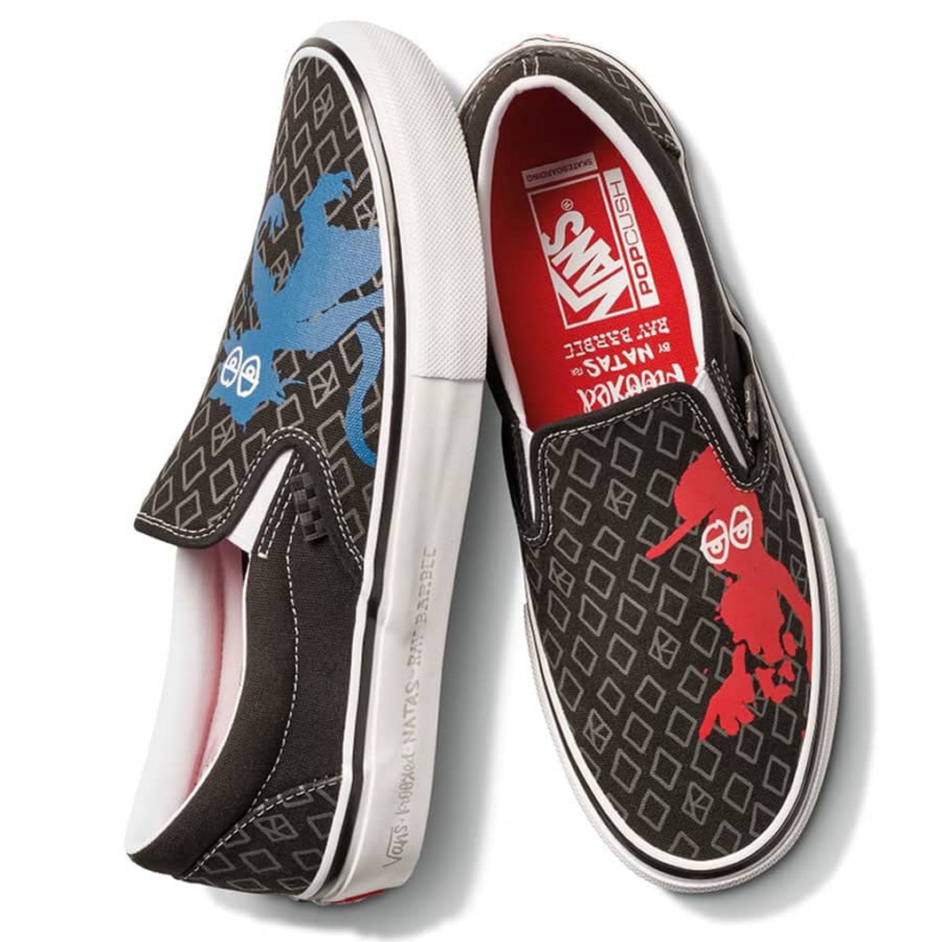 Vans Slip-On x Krooked Ray Barbee | Refuge Skateboard Shop