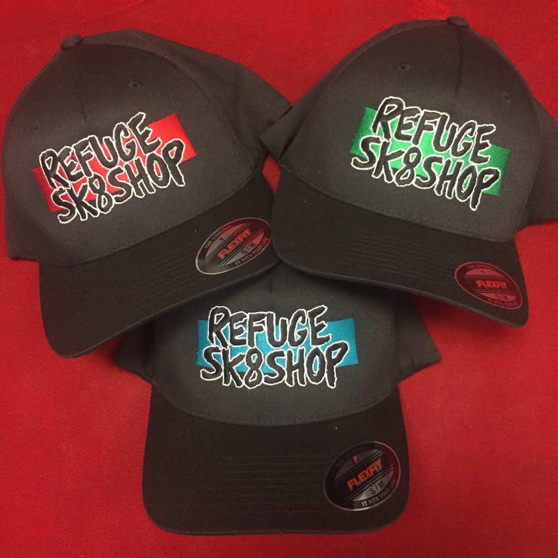 Refuge Out of Step FlexFit Hat Refuge Skateboard Shop